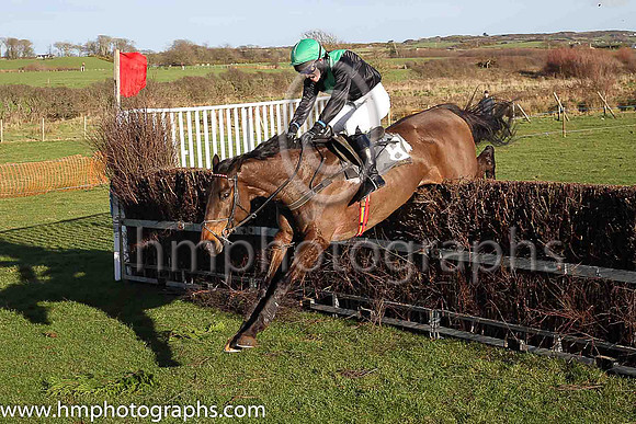 1st LOVEHERANDLEAVEHER and N McParlan ( 8 , BLACK,green sash; black sleeves; green cap ) Trainer: Caroline McCaldin,, Owner : D. Lennon