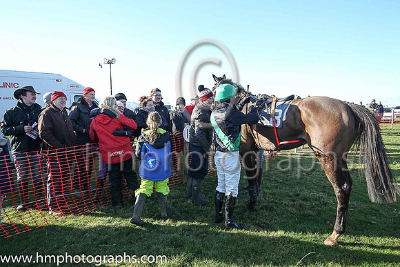 1st LOVEHERANDLEAVEHER and N McParlan ( 8 , BLACK,green sash; black sleeves; green cap ) Trainer: Caroline McCaldin,, Owner : D. Lennon