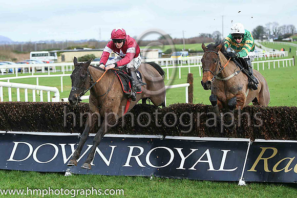 01st A Great View and M P Walsh ( 2 , emerald green and orange hooped ) Trainer - D Cullen , Owner - John P McManus