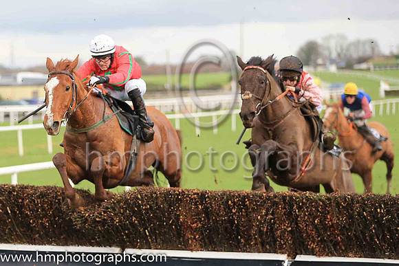 02nd Cappacurry Zak and R P Treacy ( 6 , red, emerald green cross ) Trainer - L Young , Owner - T Treacy  Sean O?Connell