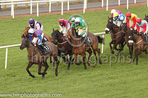 02nd There You Go and M P Walsh ( 12 , emerald green and orange hooped ) Trainer - Mrs J Harrington , Owner - John P McManus