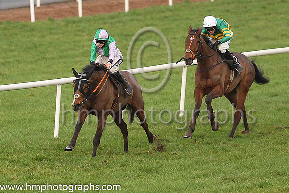 01st Camlann and Rachael Blackmore ( 4 , emerald green and mauve hlvd ) Trainer - J J Hanlon , Owner - Mrs A F Mee
