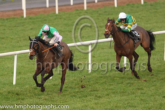 02nd There You Go and M P Walsh ( 12 , emerald green and orange hooped ) Trainer - Mrs J Harrington , Owner - John P McManus