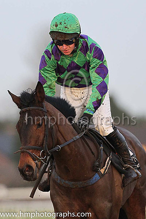 07th Our Valentina and Mr N McParlan ( 10 , emerald green and purple diamonds ) Trainer - S R B Crawford , Owner - Horsplay Syndicate