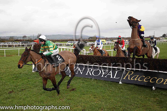 01st A Great View and M P Walsh ( 2 , emerald green and orange hooped ) Trainer - D Cullen , Owner - John P McManus