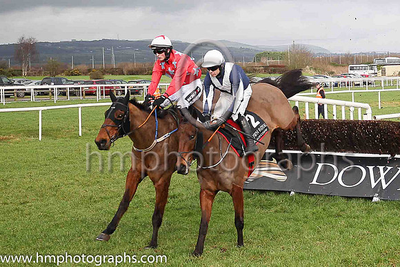 03rd Merrion Row and D E Mullins ( 8 , red, light blue stars ) Trainer - P J Rothwell , Owner - Oliver Barden