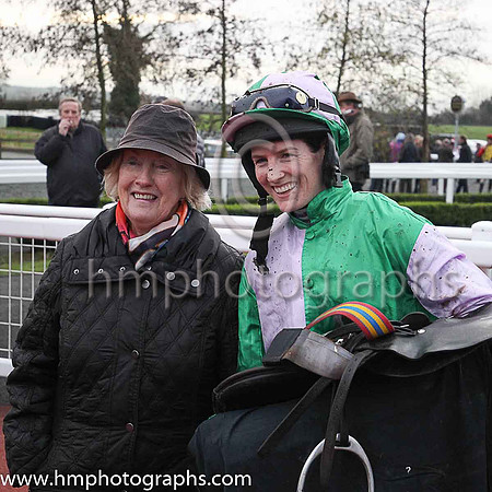 01st Camlann and Rachael Blackmore ( 4 , emerald green and mauve hlvd ) Trainer - J J Hanlon , Owner - Mrs A F Mee