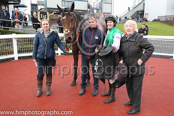 01st Camlann and Rachael Blackmore ( 4 , emerald green and mauve hlvd ) Trainer - J J Hanlon , Owner - Mrs A F Mee