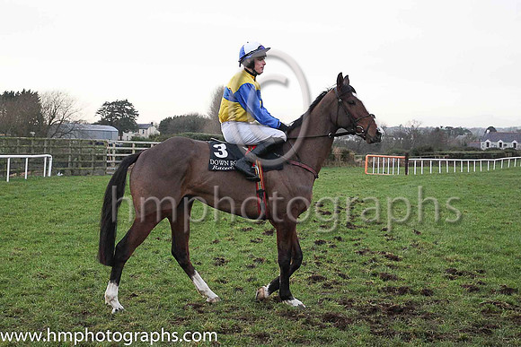 06th Ned?s Island and Mr P A King ( 3 , yellow, royal blue hooped ) Trainer - D M O?Brien , Owner - Edward Power