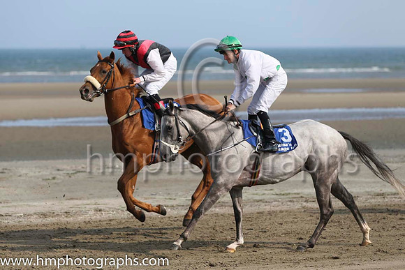 1 Our Max and S Foley - - 1st (3 ,white, emerald green large spots ) Trainer - Patrick Martin