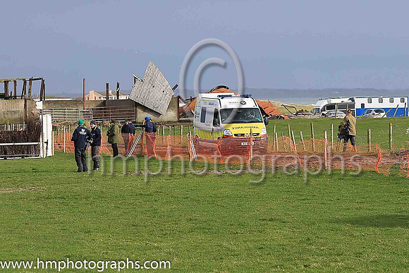 Third ambulance arrives late at East Down Foxhounds Point to Point at Tyrella - racing was delayed by 1 hour 15 minutes