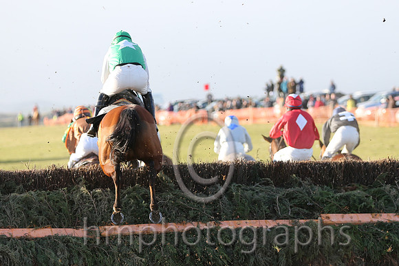 01 Oscar Day  J J Codd - Trainer : Peter Maher, Green, white star