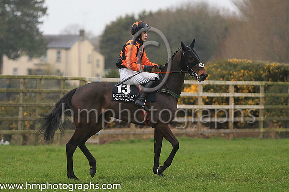 16th Derecho Storm and Ms K Ferris ( 13 , black, orange stars ) Trainer - Eoin Barry , Owner - Brian Ferris