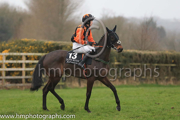 16th Derecho Storm and Ms K Ferris ( 13 , black, orange stars ) Trainer - Eoin Barry , Owner - Brian Ferris