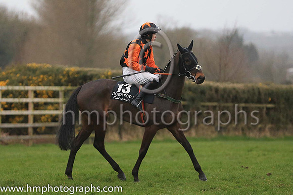 16th Derecho Storm and Ms K Ferris ( 13 , black, orange stars ) Trainer - Eoin Barry , Owner - Brian Ferris