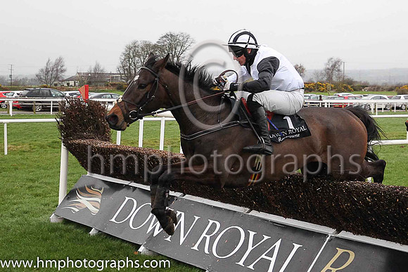 01st Bright Tomorrow and M J Bolger ( 1 , black and white hlvd ) Trainer - Mrs J Harrington , Owner - Michael Buckley