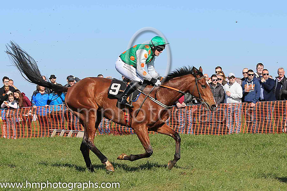 01st SOME MAN and R James ( 9 , EMERALD GREEN,orange spots; white sleeves,orange spots; emerald green cap ) Trainer: Donnchadh Doyle,, Owner : Syndicate Monbeg
