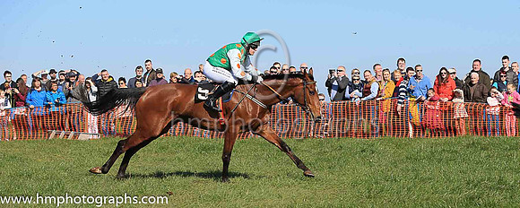 01st SOME MAN and R James ( 9 , EMERALD GREEN,orange spots; white sleeves,orange spots; emerald green cap ) Trainer: Donnchadh Doyle,, Owner : Syndicate Monbeg
