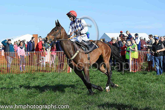 01st MANETTI and N McParlan ( 1 , NAVY  WHITE DIAMONDS; white sleeves; red cap ) Trainer: I. R. Ferguson,, Owner : R.A. Bartlett