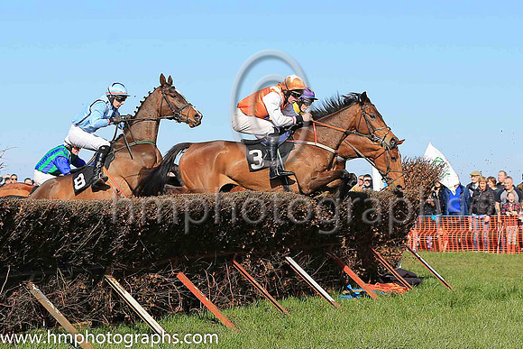 CALISSON D'ALENE (FR) and J P O'Rourke ( 3 , ORANGE,white epaulettes; white sleeves; orange cap,white star ) Trainer: Denis Paul Murphy , Owner : Maria Byrne