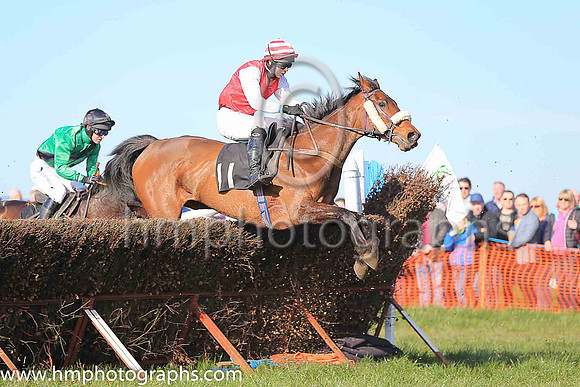SAWEL and P McGuigan ( 11 , RED; white sleeves; red  white hooped cap ) Trainer: Kieran O'Brien,, Owner : Noel McGuigan