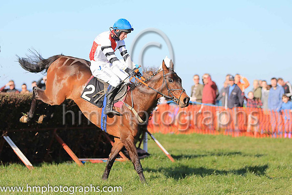 01st FELIX YONGER and N McParlan ( 2 , WHITE  RED QTD; white  black hooped sleeves; royal blue cap ) Trainer: C.A. McBratney , Owner : Samuel Downey James Marley