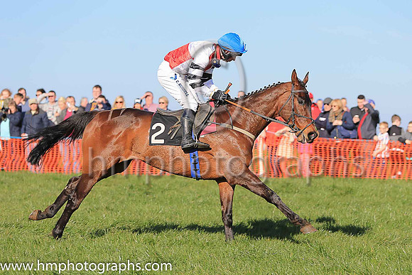 01st FELIX YONGER and N McParlan ( 2 , WHITE  RED QTD; white  black hooped sleeves; royal blue cap ) Trainer: C.A. McBratney , Owner : Samuel Downey James Marley