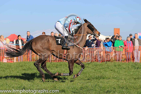02nd RED DEVIL BOYS and R James ( 7 , LIGHT BLUE,maroon star; light blue  maroon striped sleeves; light blue cap,maroon star ) Trainer: D.M. Christie , Owner : S.J. Hegarty