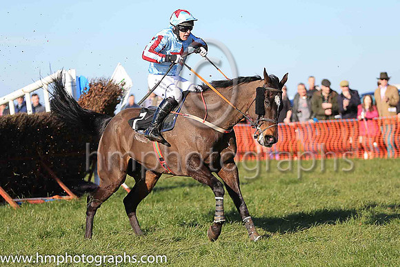 02nd RED DEVIL BOYS and R James ( 7 , LIGHT BLUE,maroon star; light blue  maroon striped sleeves; light blue cap,maroon star ) Trainer: D.M. Christie , Owner : S.J. Hegarty