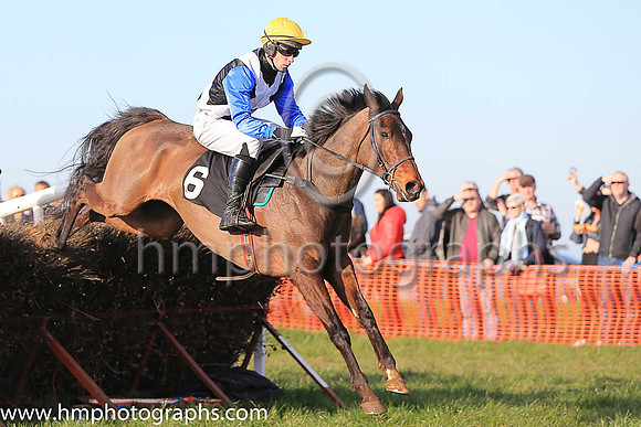 01st ROSSAMILAN and l O'Carroll ( 6 , BLACK,white cross belts; blue sleeves; yellow cap ) Trainer: Paul McAleese , Owner : Laura McAleese