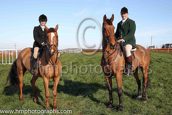 Jan Barr and Andrew Miskimmon, Mount Stewards at the Route P2P at Portrush