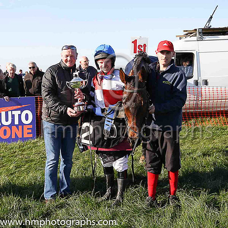 01st FELIX YONGER and N McParlan ( 2 , WHITE  RED QTD; white  black hooped sleeves; royal blue cap ) Trainer: C.A. McBratney , Owner : Samuel Downey James Marley