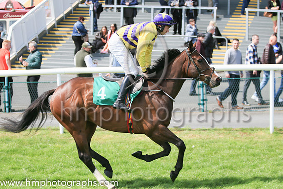 03rd Longclaw (4 ,yellow and purple chevrons ) Jockey: R J Condon(4) ,Trainer: Noel C Kelly