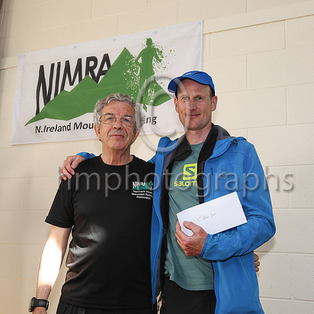 6 Rob Hope ( 127 ) Pudsey and Bramley AC - MV40 0:58:57 - 1st MV40 and NIMRA President Ian Taylor