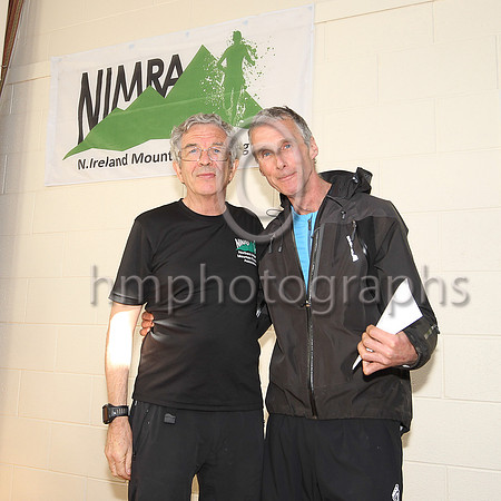 97 William Procter ( 210 ) Helm Hill Runners - MV60 1:13:36 - 1st MV60 and NIMRA President Ian Taylor