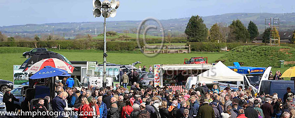 Large crowds at Loughanmore P2P