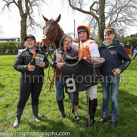 01st DEPUTY JONES and J J Codd ( 9 , ORANGE,white epaulettes; white sleeves; orange cap,white star ) Trainer: Denis Paul Murphy,, Owner : Denis Paul Murphy