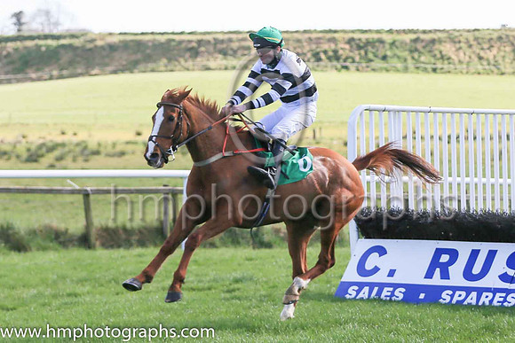 03rd Sam Lorenzo and Mr N Gault7 ( 6 , white  and black hoops ) Trainer - W J Bryson , Owner - W J Bryson