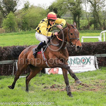 01st BOYCIE'S TAKEN and S J P Baragry ( 1 , YELLOW  BLACK DIAMONDS; yellow sleeves; red cap,yellow diamond ) Trainer: George Stewart , Owner : Miss S. Mackinnon