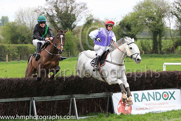 GALBRAITH and A A H Wells ( 2 , PURPLE; white sleeves; red cap,white star ) Trainer: Catherine Barry , Owner : Catherine Barry
