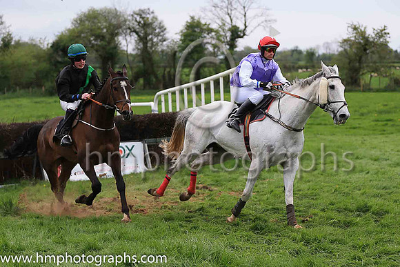 04th LIBERTY VANCE and C Kiernan ( 5 , BLACK,green sash; black sleeves; green cap ) Trainer: Liam Lennon,, Owner : Joy Wilson