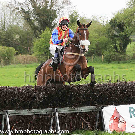 03rd SKYHILL ALLSTAR and G Doyle ( 6 , WHITE  RED  GOLD STRIPES; blue sleeves; red  gold cap ) Trainer: Dermot McLoughlin,, Owner : Liam Rice
