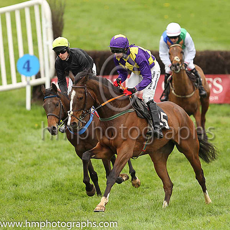 Clondaw Sam  S Firzgerald (25, purple and yellow diamonds) Trainer: Michael Goff, Owner: Caitriona Goff
