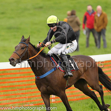 BALLYVEELY and A J Fox ( 11 ,Antrim (H) - EMERALD GREEN; white sleeves; purple cap ) Trainer: Graeme Martin , Owner : Seamus Richmond