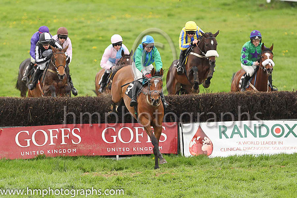 04th BEECH HILL and D G Lavery ( 2 , ROYAL BLUE  YELLOW STRIPES; royal blue  yellow striped sleeves; yellow cap ) Trainer: Mrs Sarah Dawson , Owner : Mrs Sarah Dawson