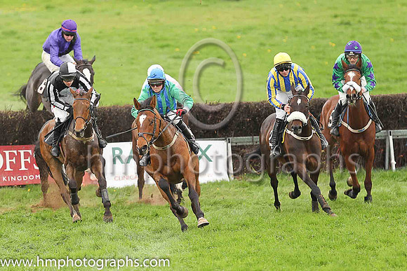 01st LARGY PROSPECT and B G Crawford ( 5 , EMERALD GREEN,purple star; emerald green sleeves,purple stars; purple cap,emerald green stars ) Trainer: S.R.B. Crawford , Owner : Martin McGroggan Raymond S