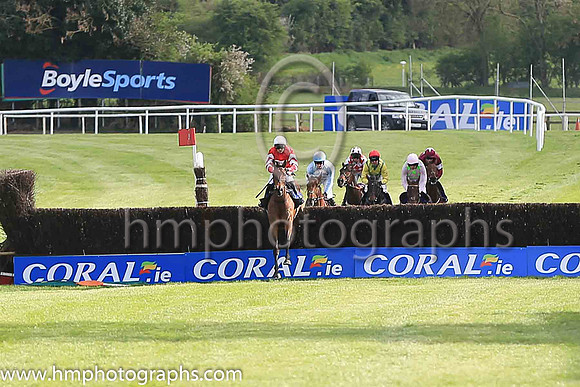 03rd Coneygree and Nico de Boinville ( 2 , red, red and white sleeves ) Trainer - M Bradstock , Owner - The Max Partnership