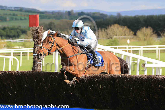 04th Champagne West and D J Mullins ( 1 , light blue, pink chevrons ) Trainer - H de Bromhead , Owner - R S Brookhouse
