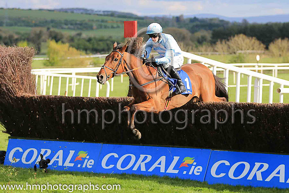 04th Champagne West and D J Mullins ( 1 , light blue, pink chevrons ) Trainer - H de Bromhead , Owner - R S Brookhouse