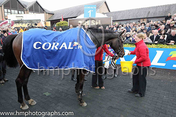 01st Sizing John and R M Power ( 6 , green, yellow chevron ) Trainer - Mrs J Harrington , Owner - Ann  Alan Potts Partnership